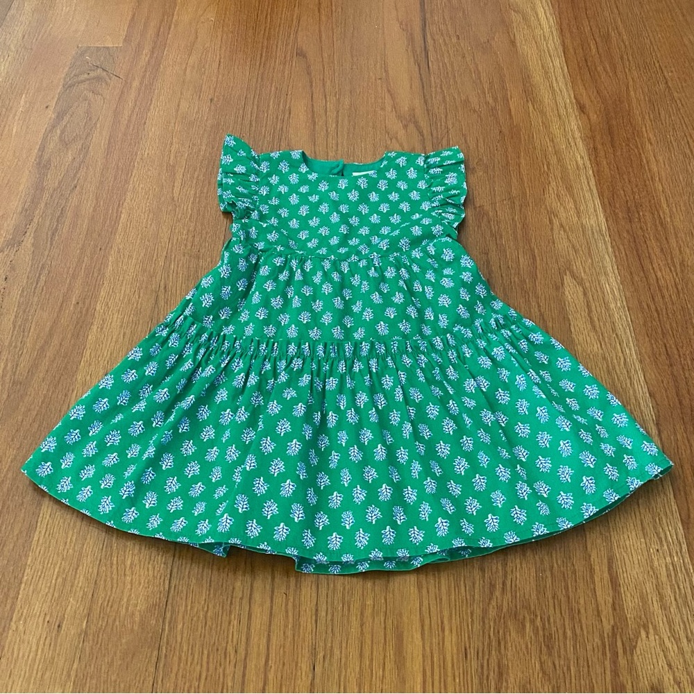 Crewcuts Ruffles Open Back Floral Dress